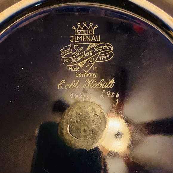 JLMENAU Graf von Henneberg Porzellan Dish - Picture 3 of 4